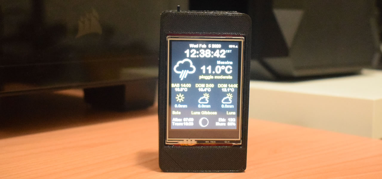 Stazione Meteo WiFi con ESP8266 - Fattelo da Solo